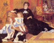皮埃尔奥古斯特雷诺阿 - Madame Georges Charpentier and her Children, Georgette and Paul